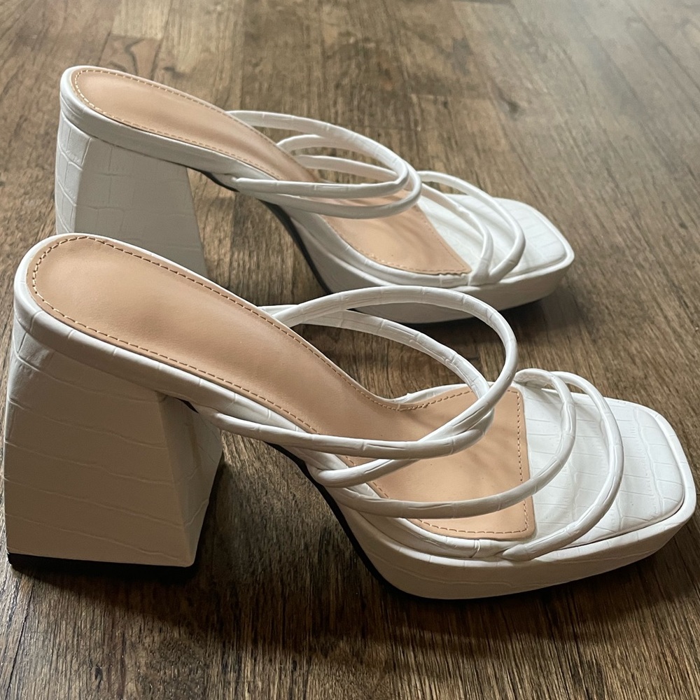 White heels